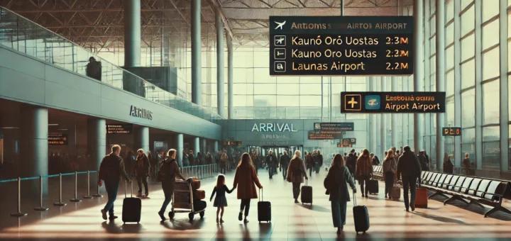 Kauno oro uosto atvykimo vadovas: patogus startas į jūsų kelionę