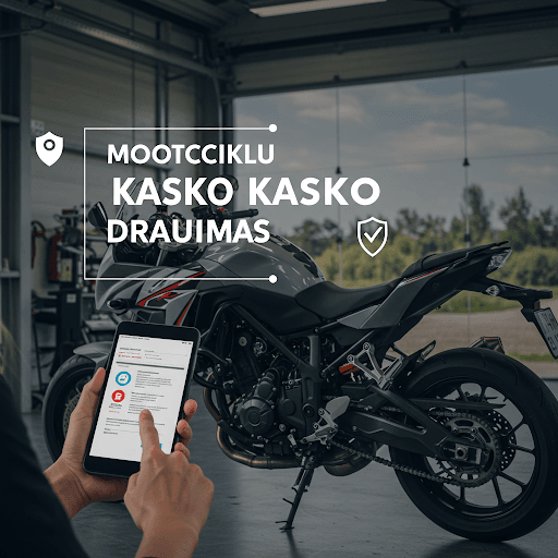 Motociklo KASKO draudimas: Išsamus gidas kiekvienam baikeriui
