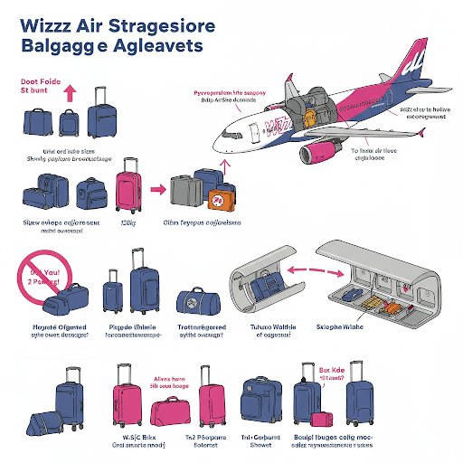 Wizz Air Bagažas: Išsamus Gidas, Kad Kelionės Vyktų Sklandžiai