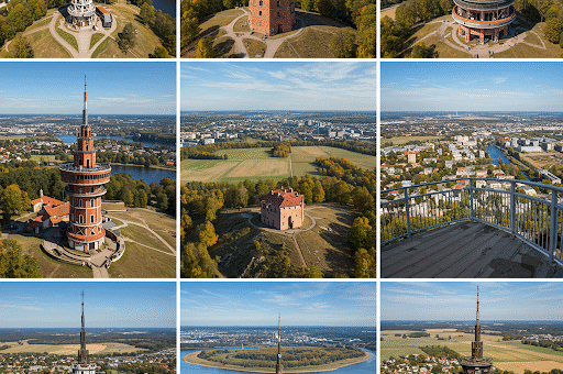 Atraskite Lietuvą iš paukščio skrydžio: įspūdingiausi apžvalgos bokštai