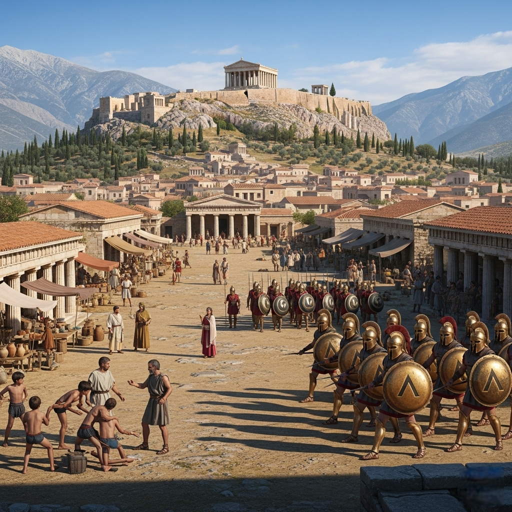 Sparta: Daugiau Nei Mitai – Tikroji Karių Valstybės Istorija Sparta: Daugiau Nei Mitai – Tikroji Karių Valstybės Istorija