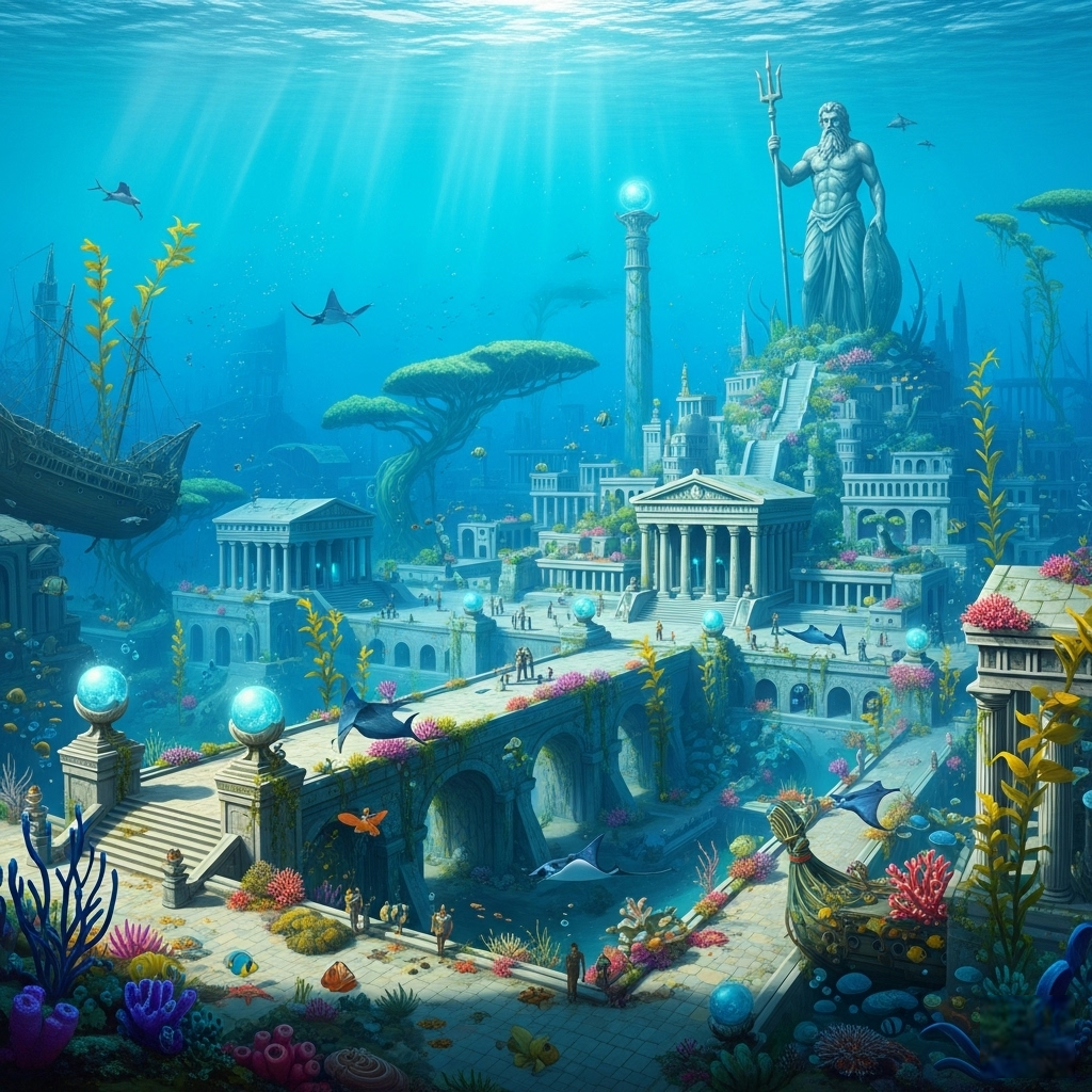 Atlantida: Prarastos Civilizacijos Paslaptis – Tarp Mito ir Realybės Atlantida: Prarastos Civilizacijos Paslaptis – Tarp Mito ir Realybės