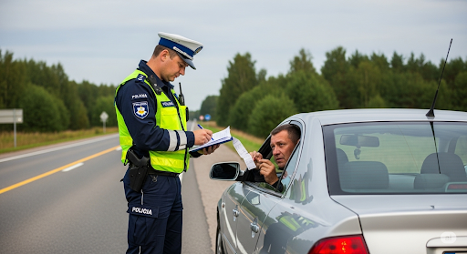 Greičio viršijimas Lietuvoje 2025: Viskas, ką reikia žinoti apie baudas, kameras ir pasekmes