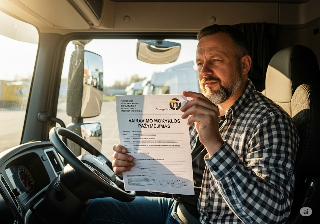 95 Kodas: Viskas, Ką Būtina Žinoti Profesionaliam Vairuotojui