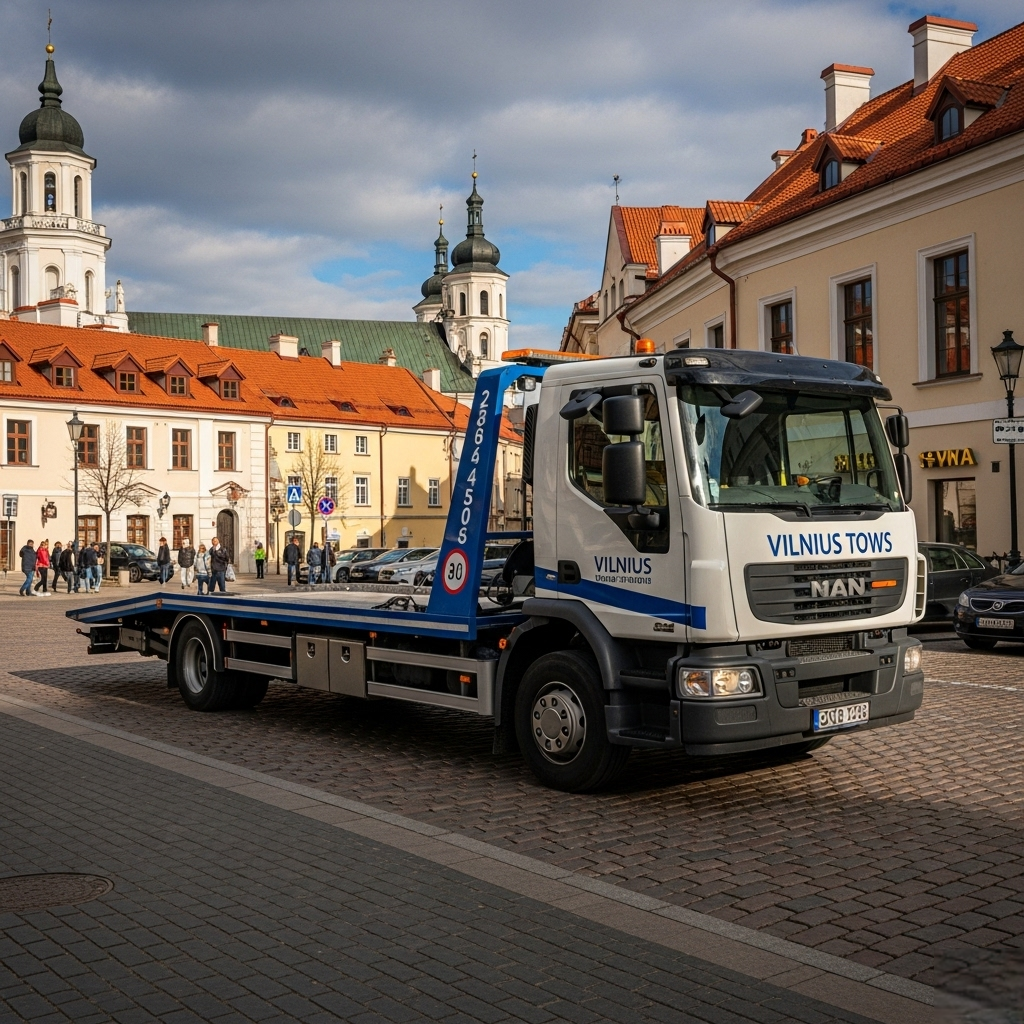 Traliukas Vilniuje: Išsamus Gidas, Kaip Neplanuotą Sustojimą Paversti Sklandžiu Procesu Traliukas Vilniuje: Išsamus Gidas, Kaip Neplanuotą Sustojimą Paversti Sklandžiu Procesu