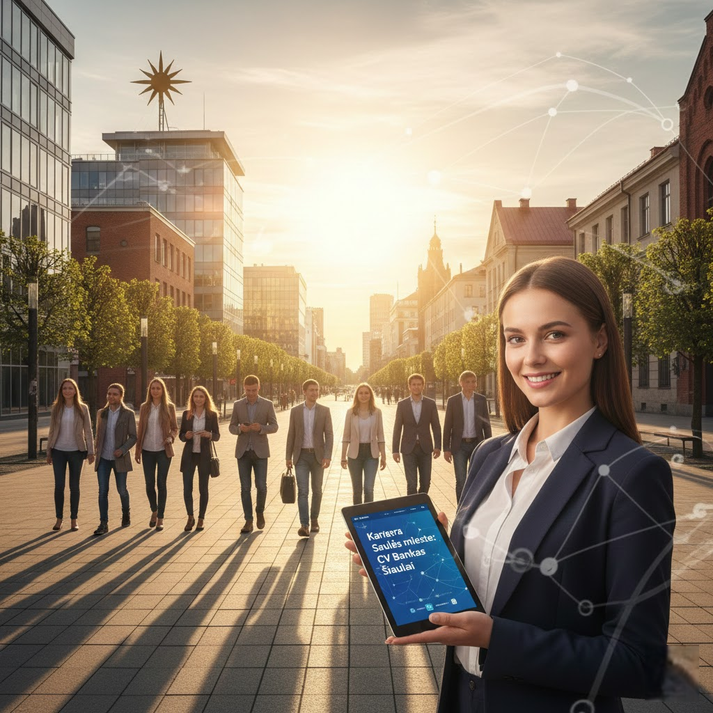 Karjera Saulės mieste: CV Bankas Šiauliai ir efektyvios darbo paieškos strategijos
