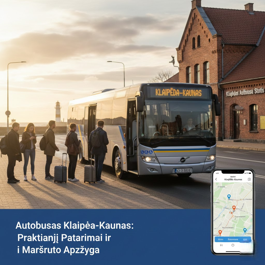 Autobusas Klaipėda–Kaunas: Praktiniai Patarimai ir Maršruto Apžvalga