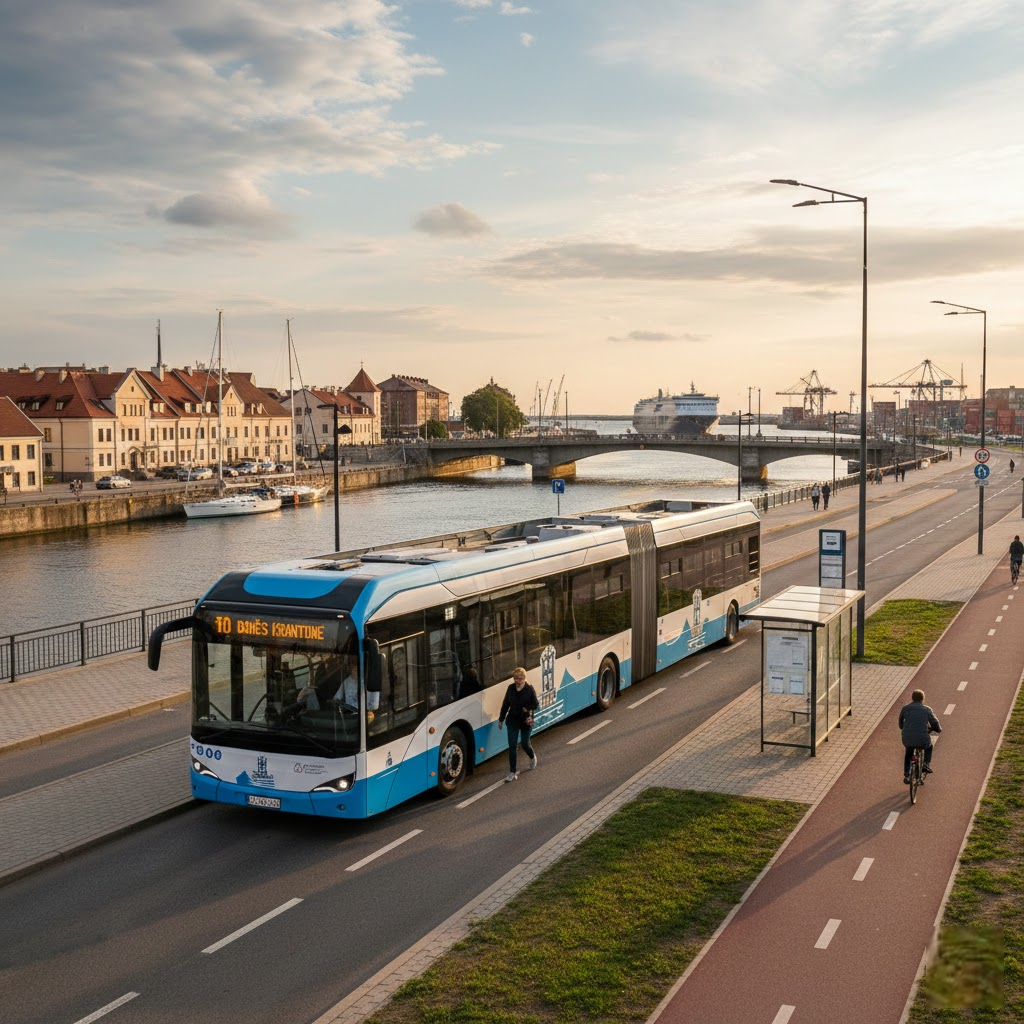 Klaipėdos viešasis transportas: uostamiesčio judėjimo sistema be paslapčių