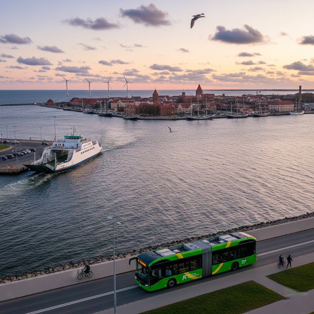 Klaipėdos transportas: Kaip juda miestas, kurį glosto vėjas ir bangos