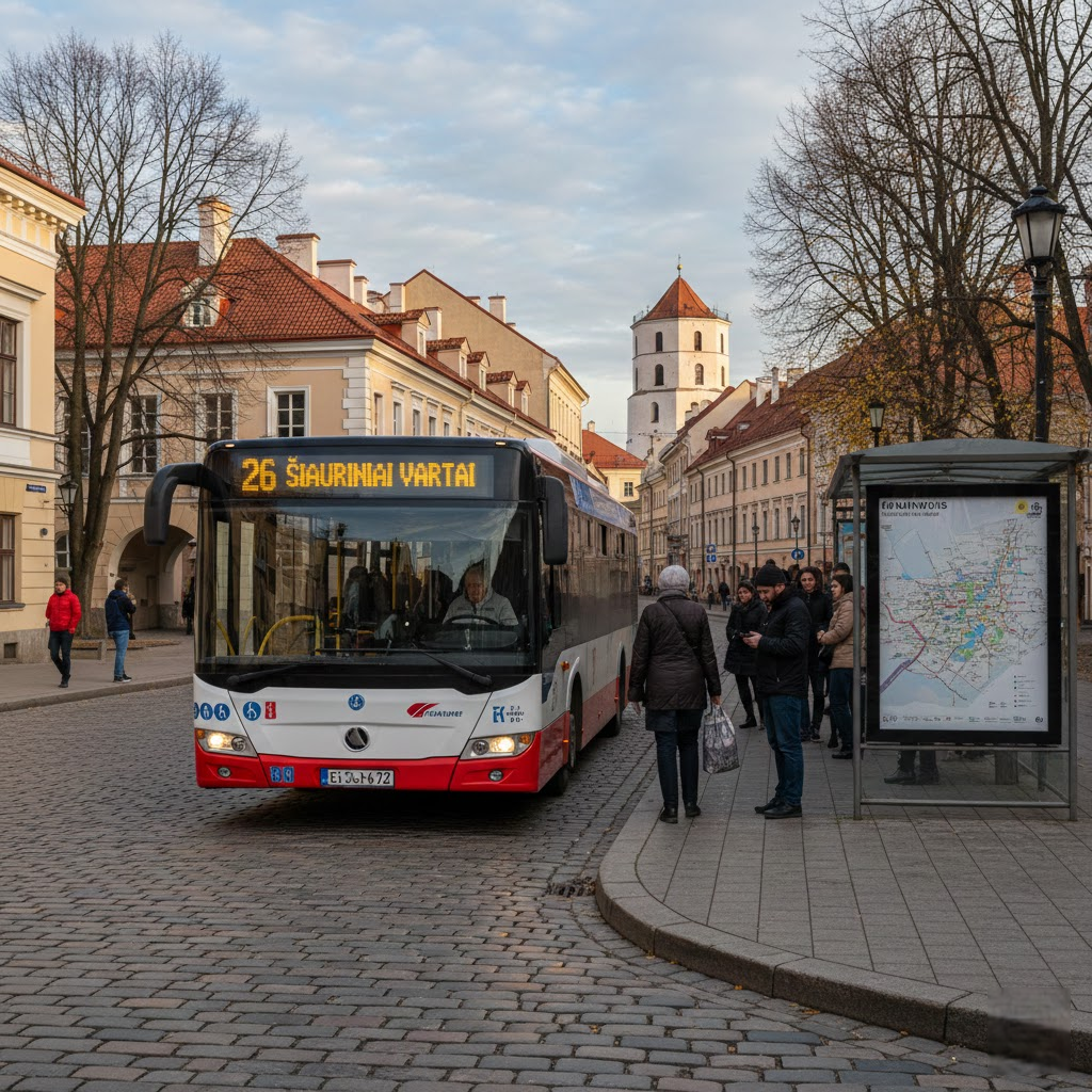 Šiauriniai Vartai: Kur Jus Iš Tikrųjų Veža 26-asis Autobusas?