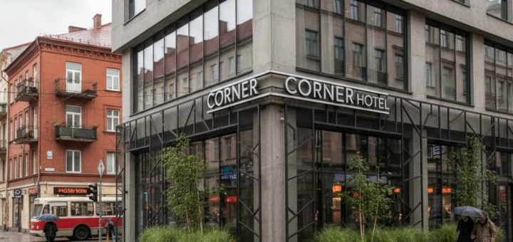 Corner Hotel: Kai Urbanistinis Stilius Susitinka su Vilniaus Naujamiesčio Dvasia