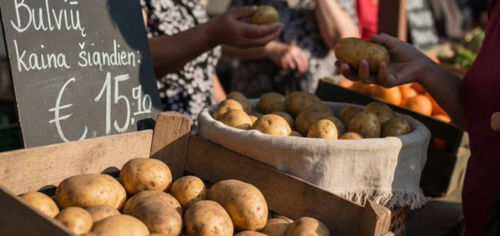 Bulvių kaina šiandien: ar antroji lietuvių duona tampa prabanga?