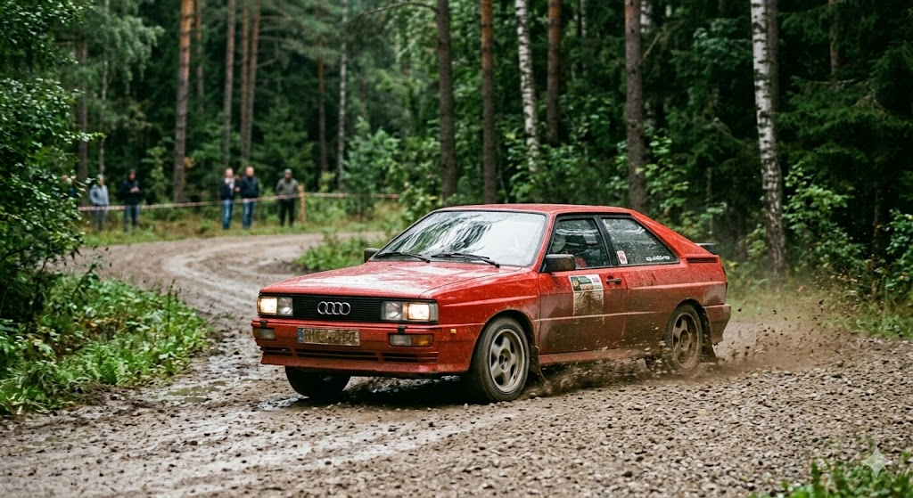 Audi Quattro: Legenda, kuri pakeitė automobilių pasaulį ir užkariavo kelius Audi Quattro: Legenda, kuri pakeitė automobilių pasaulį ir užkariavo kelius