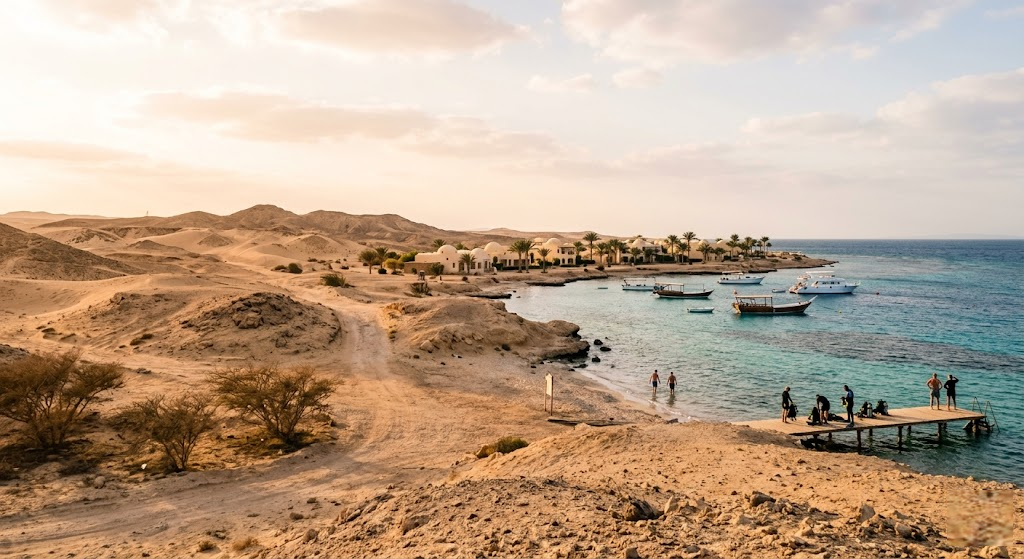 Marsa Alamas: kur dykumos ramybė susitinka su Raudonosios jūros stebuklais Marsa Alamas: kur dykumos ramybė susitinka su Raudonosios jūros stebuklais