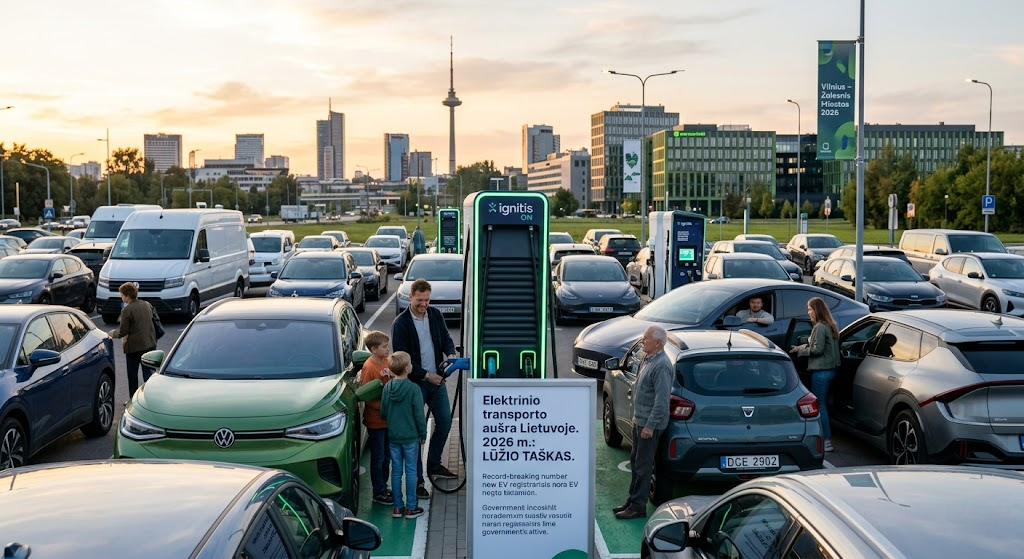 Elektrinio transporto aušra Lietuvoje: kodėl 2026-ieji tapo tikruoju lūžio tašku?