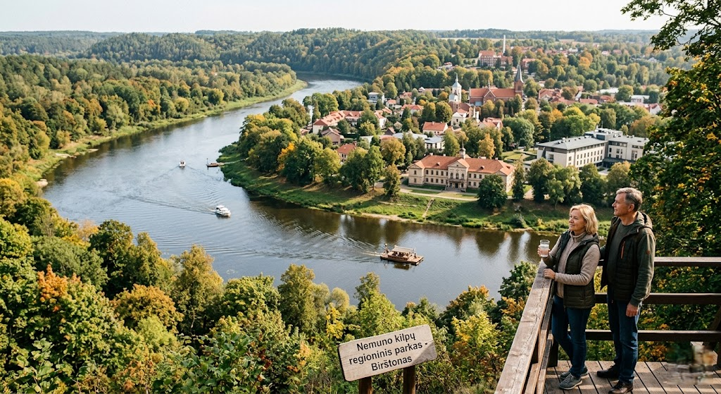 Birštonas: Nemuno kilpų ramybė, mineralinio vandens galia ir karališkasis poilsis Birštonas: Nemuno kilpų ramybė, mineralinio vandens galia ir karališkasis poilsis