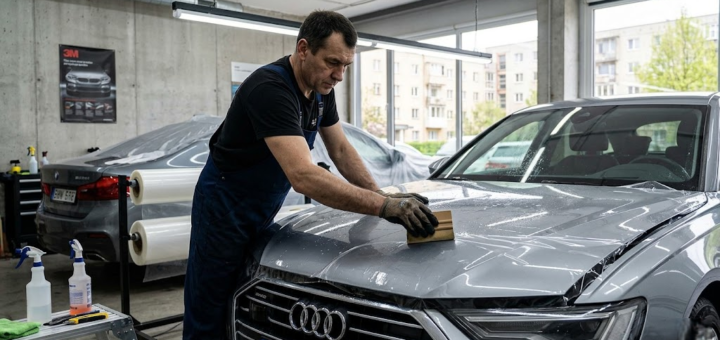 Automobilių apsauginės plėvelės: kaip išsaugoti nepriekaištingą kėbulo būklę ilgus metus